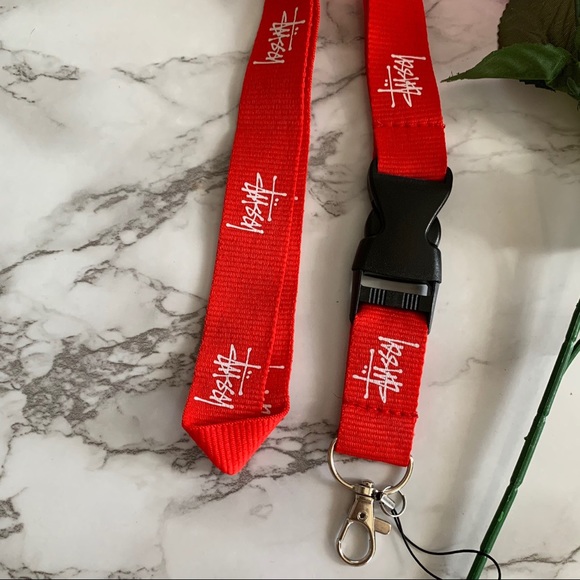 Brand new Red Stussy Lanyard - Picture 2 of 4